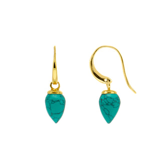 Relic | Turquoise Droplet Earring