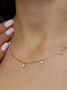 Diamond Droplet Necklace