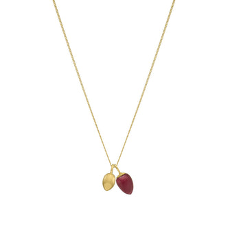 Relic | Ruby Droplet Pendant